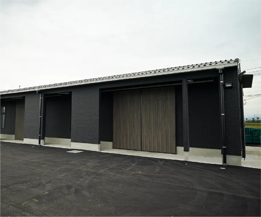 吉野農産 事務所・集荷場 外観